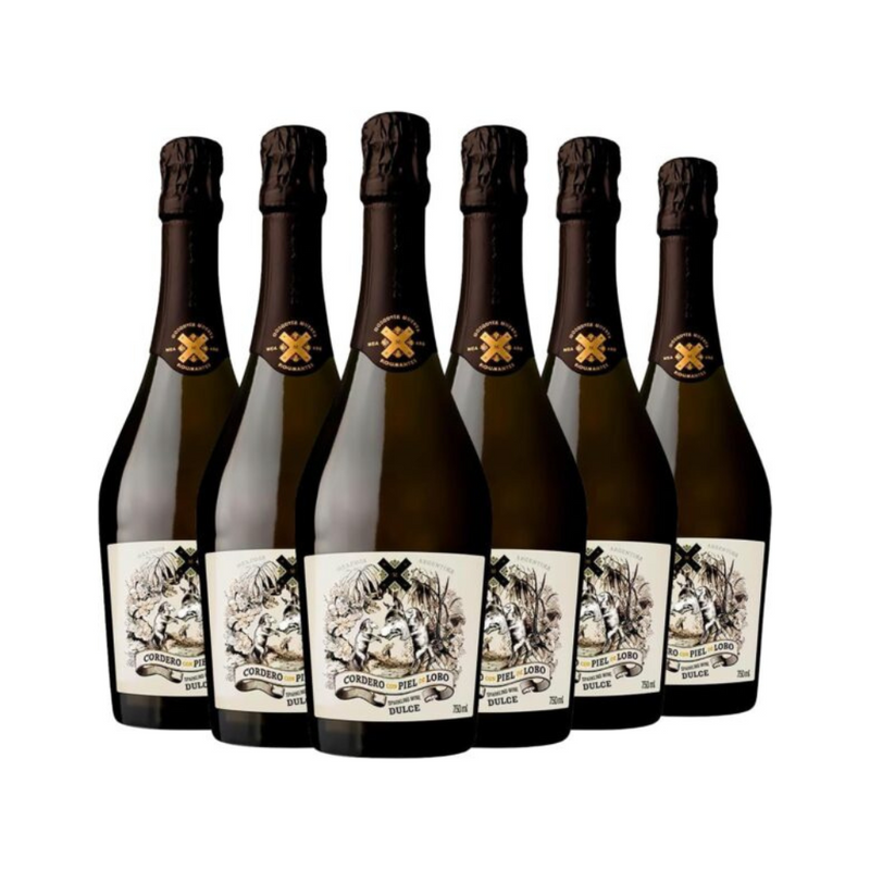 Kit 6 Espumantes Cordero Con Piel de Lobo Dulce